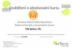 certifikát